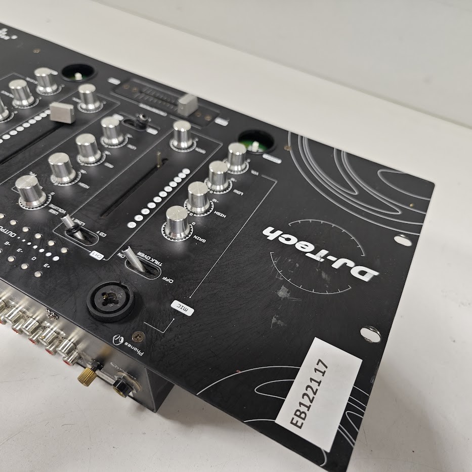 DJ-Tech MX-110 USB Mixer - Powers On, For Parts/Repair