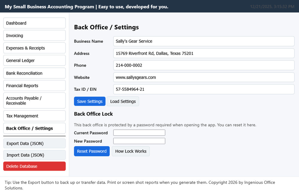 My Small Business Accounting Program Any PC, UNIVERSAL OS, FULL VERSION, CD-r