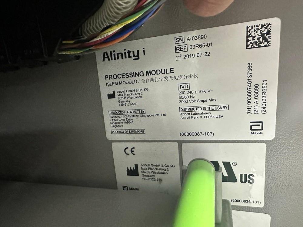 Abbott Alinity i Clinical Chemistry & Immunology Analyzer