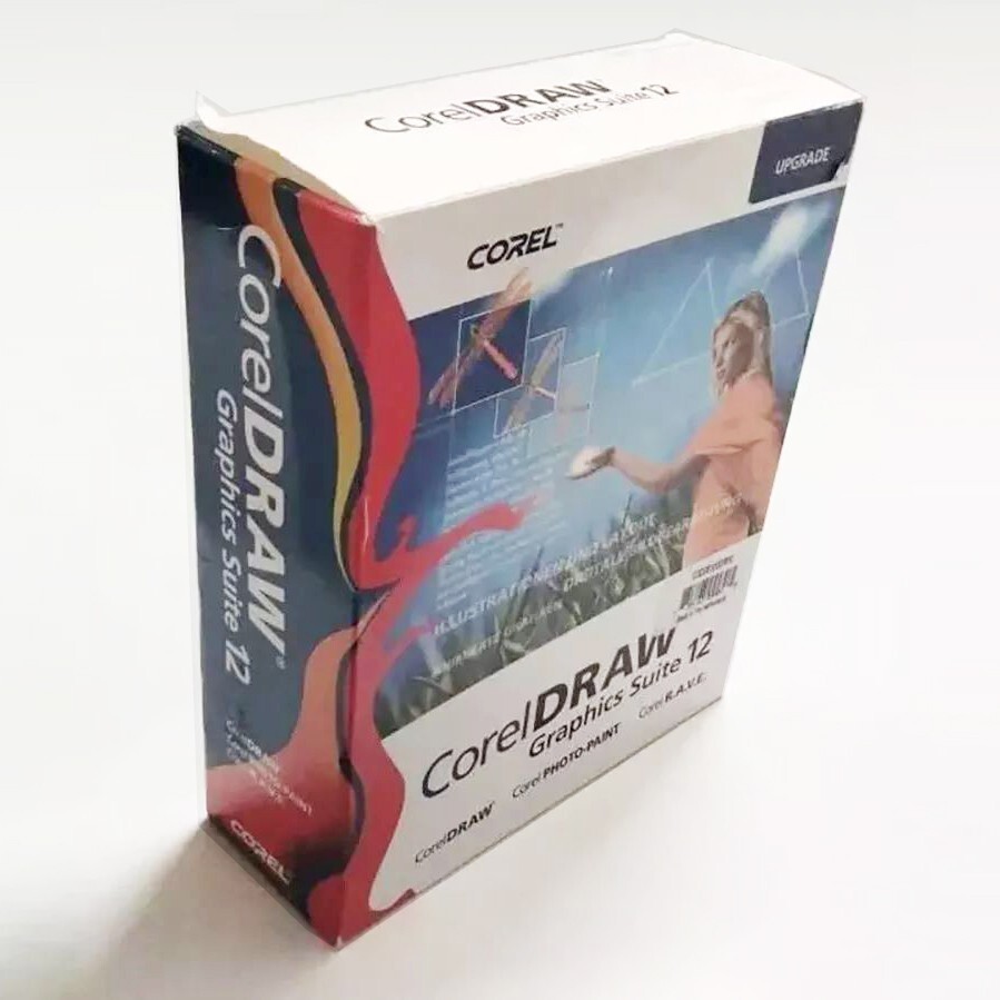 CorelDraw Graphics Suite 12 (German + free additional multilingual CD) + Serial
