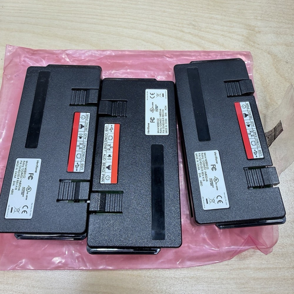 THREE Verifone MX900-02 USB Input/Output Ethernet Module (132-602-00-R)