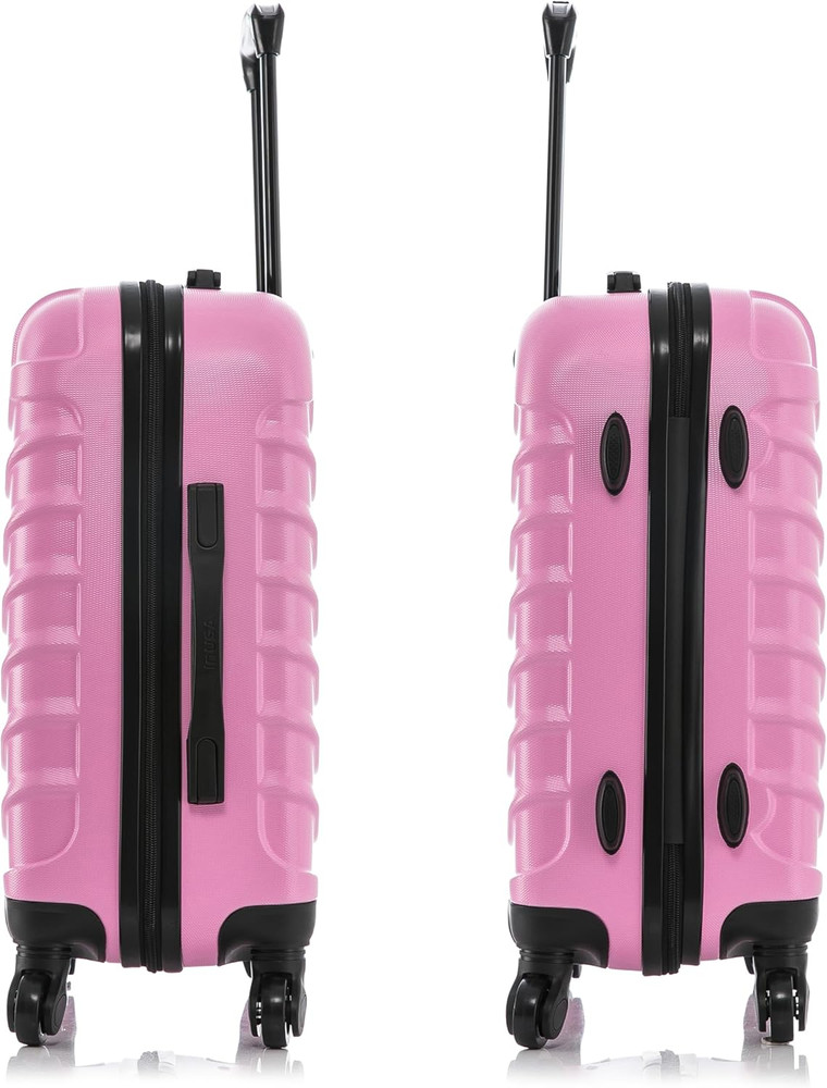 ENDURANCE Luggage with Spinner Wheels | Durable Lightweight Hardshell Suitcase,