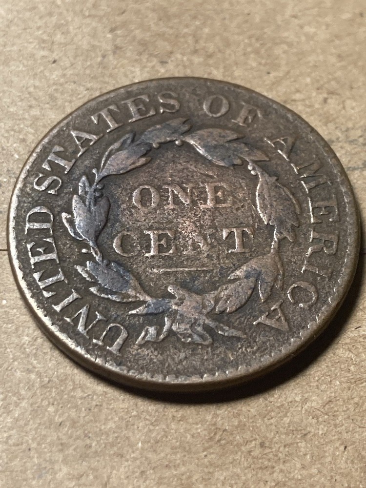 1827 Coronet Head Large Cent - As Shown! (#1933)