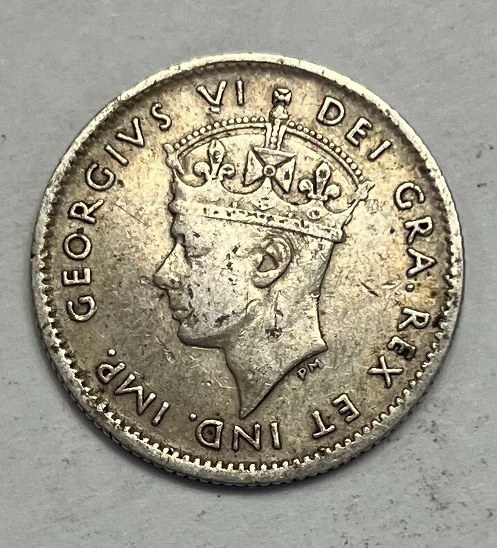 1941 Newfoundland Silver 5 Cents