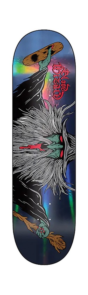 Blood Wizard Skateboards Flying Wizard Dark Prism 9" Skateboard Deck + griptape