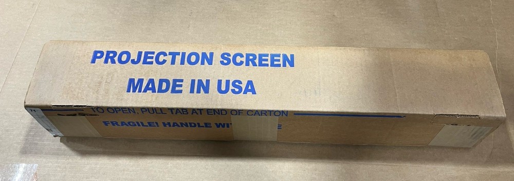 Da-Lite 77027 White Floating Mounting Bracket White