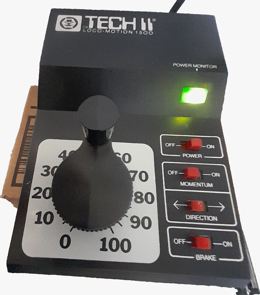 MRC TECH II Loco-Motion 1500 Model Train Transformer TESTED
