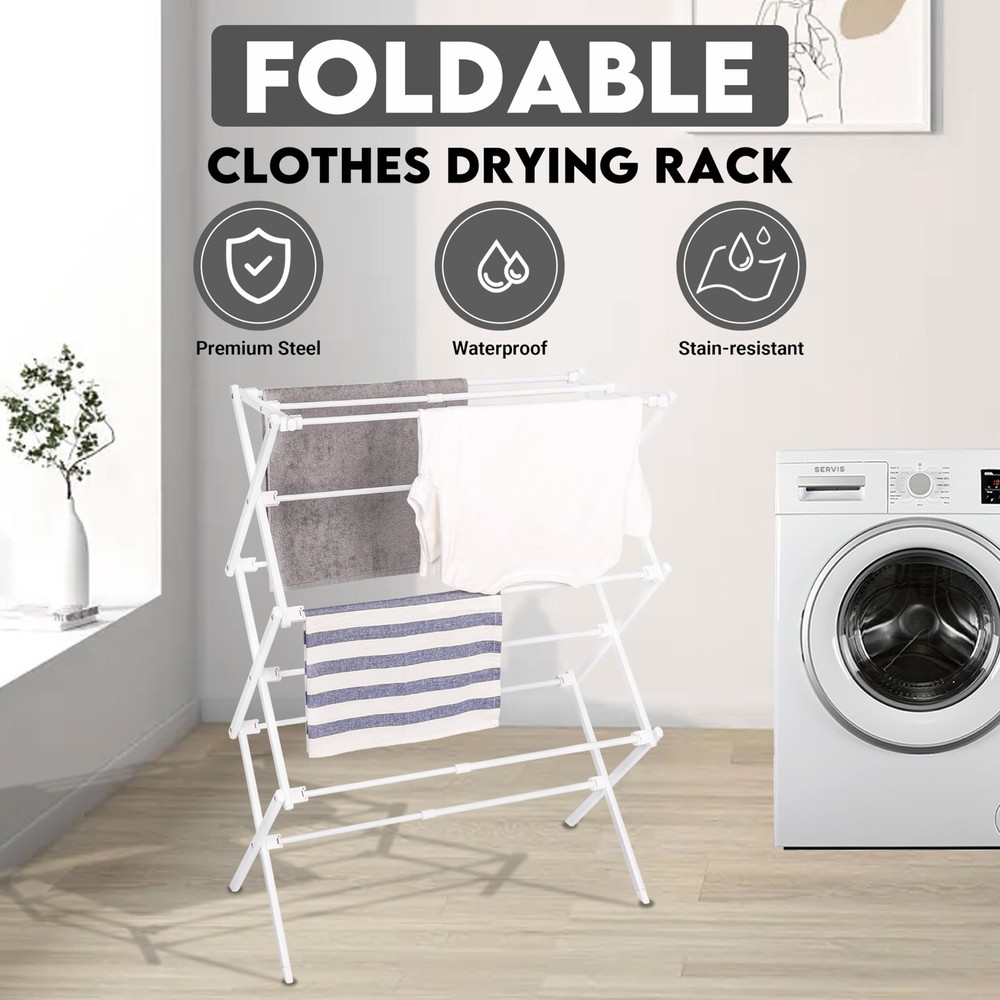 2026 Enhanced Clothes Drying Rack | Foldable Drying Rack Clothing for Laundry...