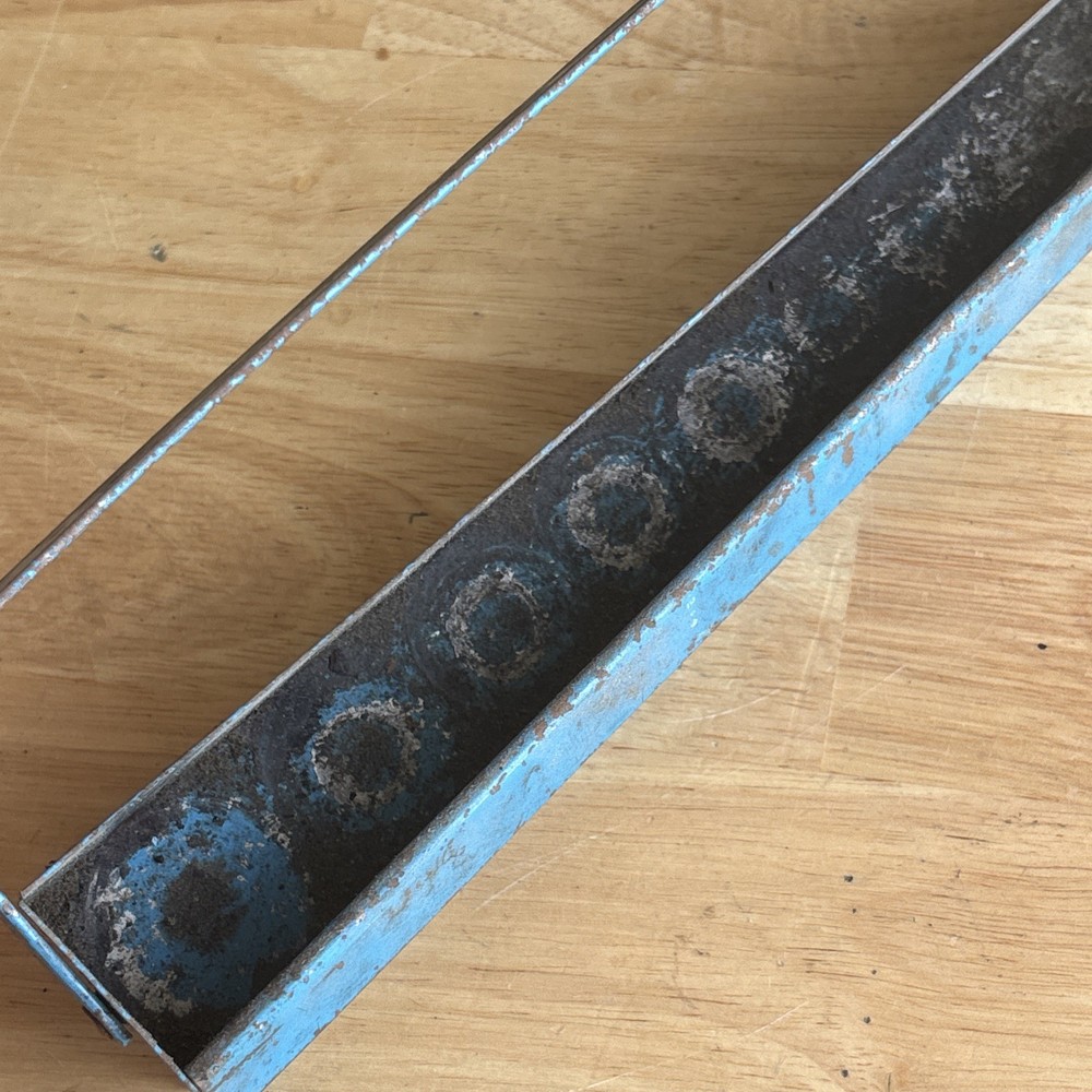 Matco Tools 12.5" Long Deep Socket Tray Holder Organizer Blue Vintage