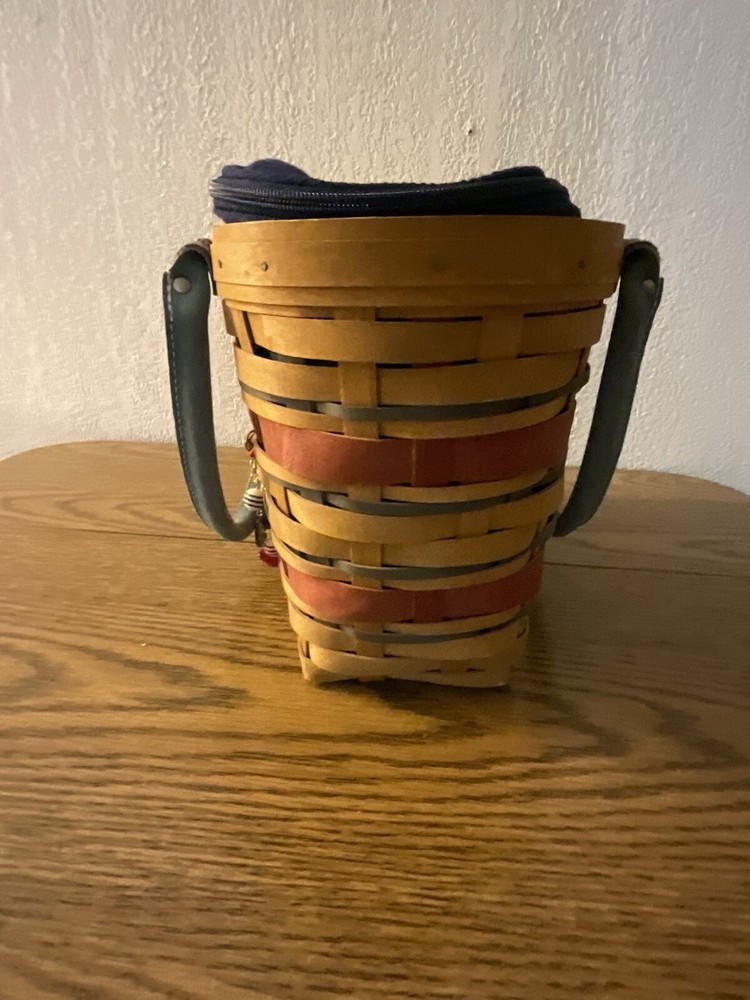 Longaberger "American Celebration" Medium Boardwalk Basket