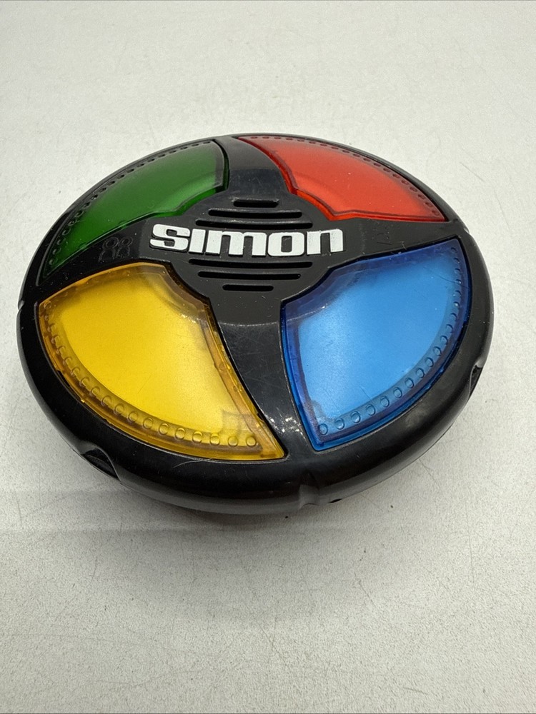 Hand Held Simon Memory Small Mini Electronic Game Hasbro 2013 tested 3.5"