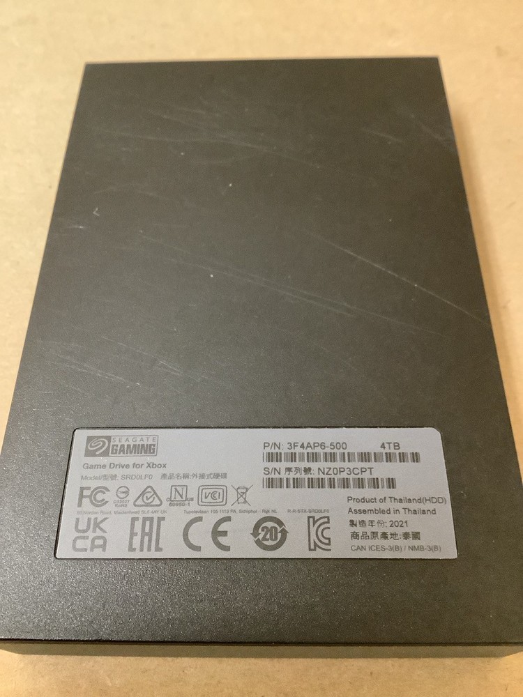 XBOX 4TB EXTERNAL DRIVE (G29013374)