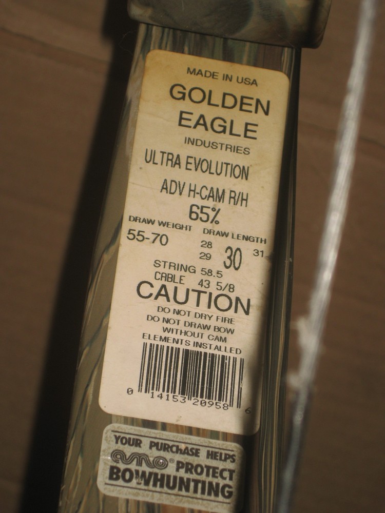 Golden Eagle Evolution Compound Bow