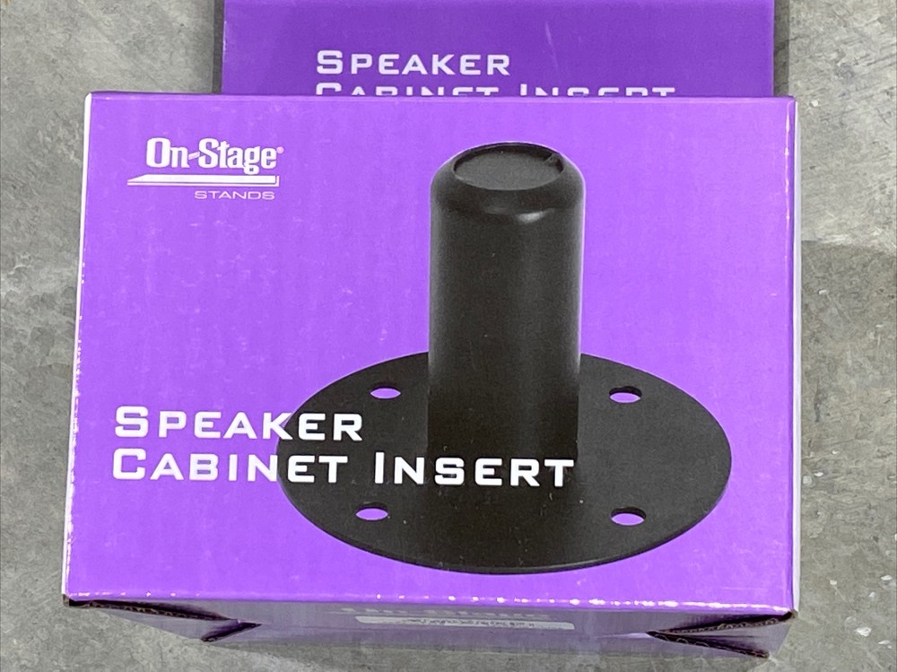ON-STAGE Speaker Cabinet Insert 1.5” SSA1.5 New
