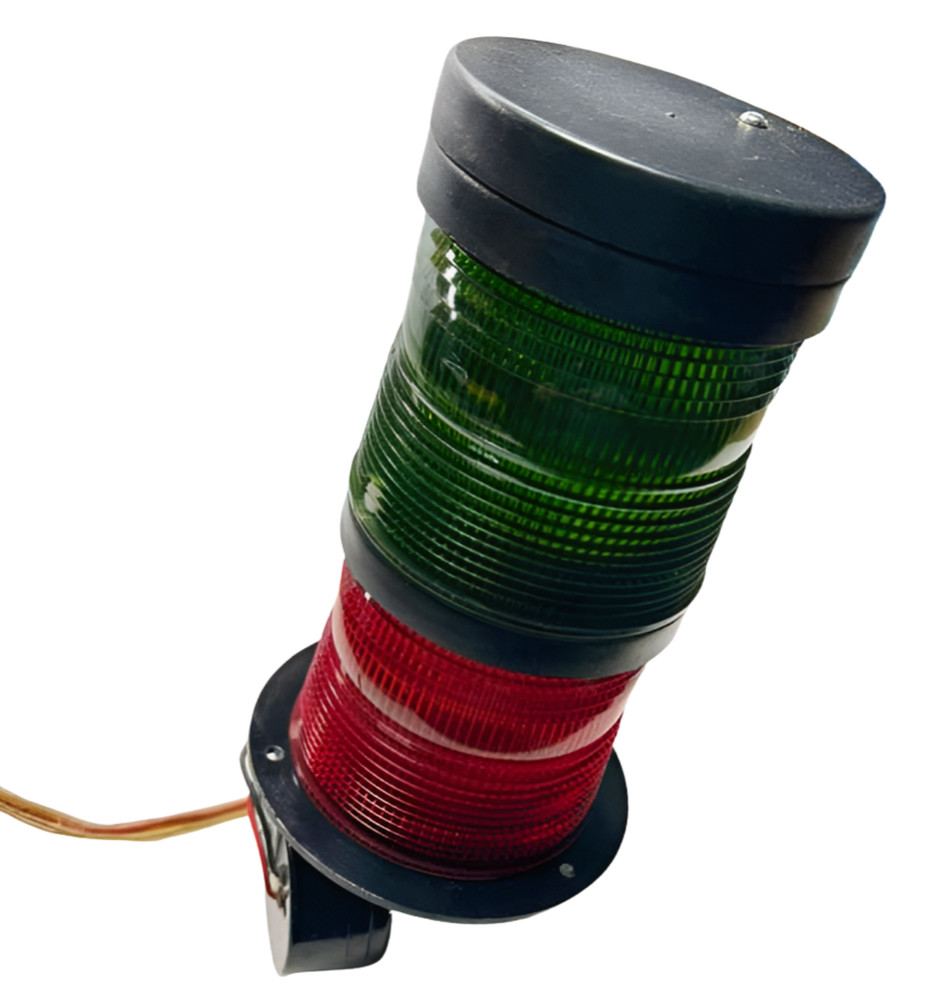 Edwards AdaptaLight 101FING-G1 Stackable Beacon Lighting, 24VDC .61Amps