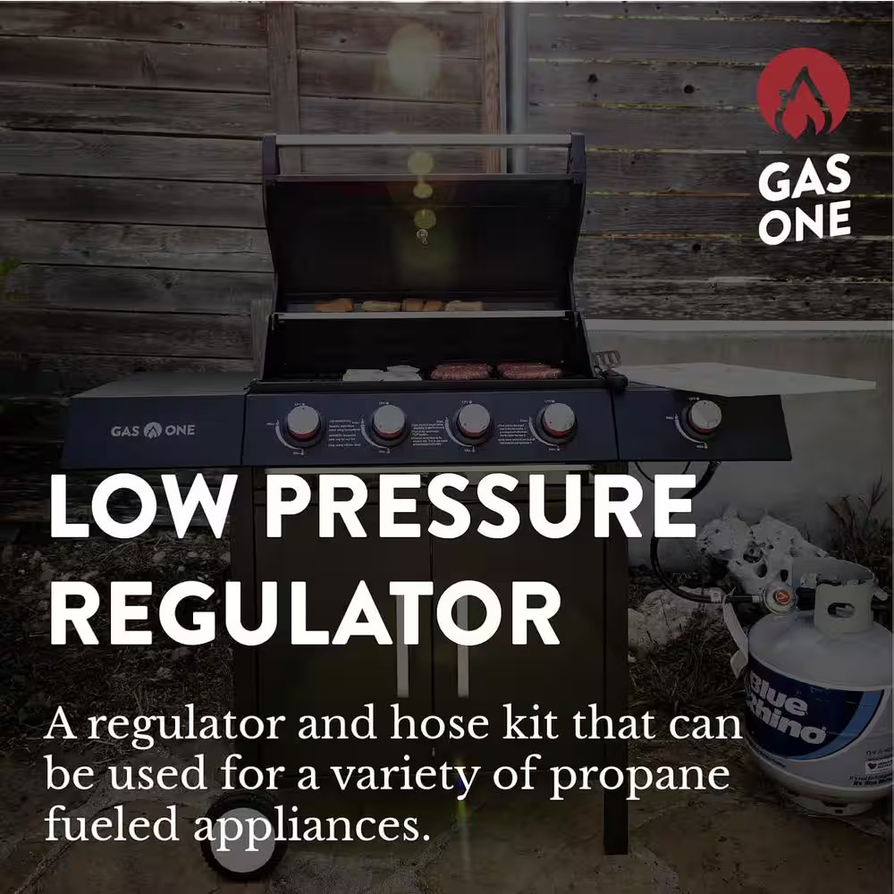 3 Ft. Propane Regulator and Hose