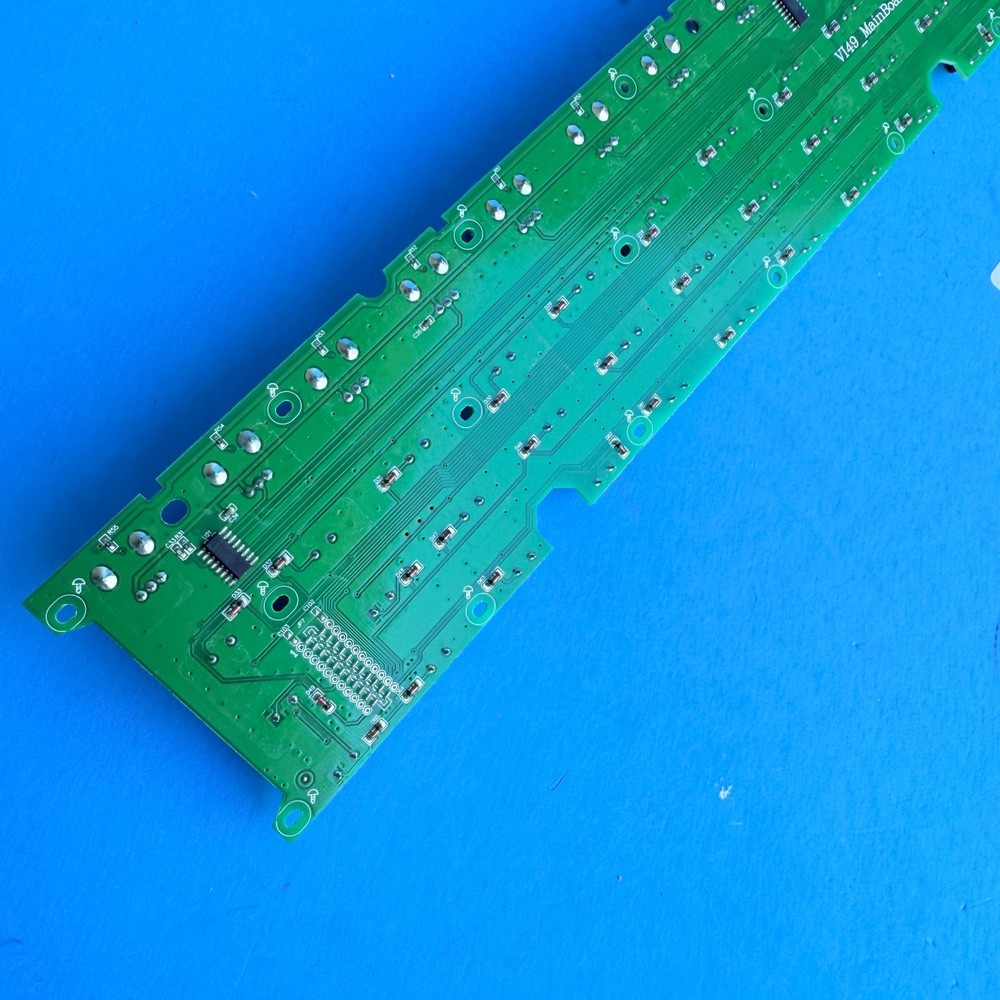 ALESIS VI49 MIDI Keyboard Controller OEM Part: Knobs Display Main Board PCB