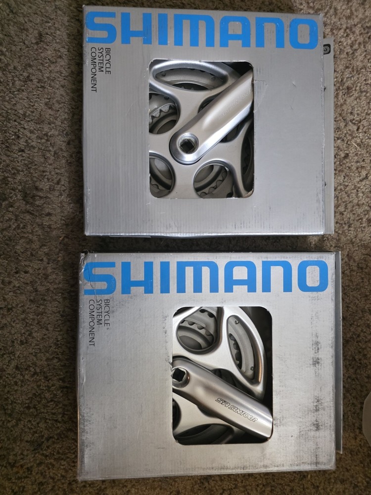 2 Shimano Front Chainwheels