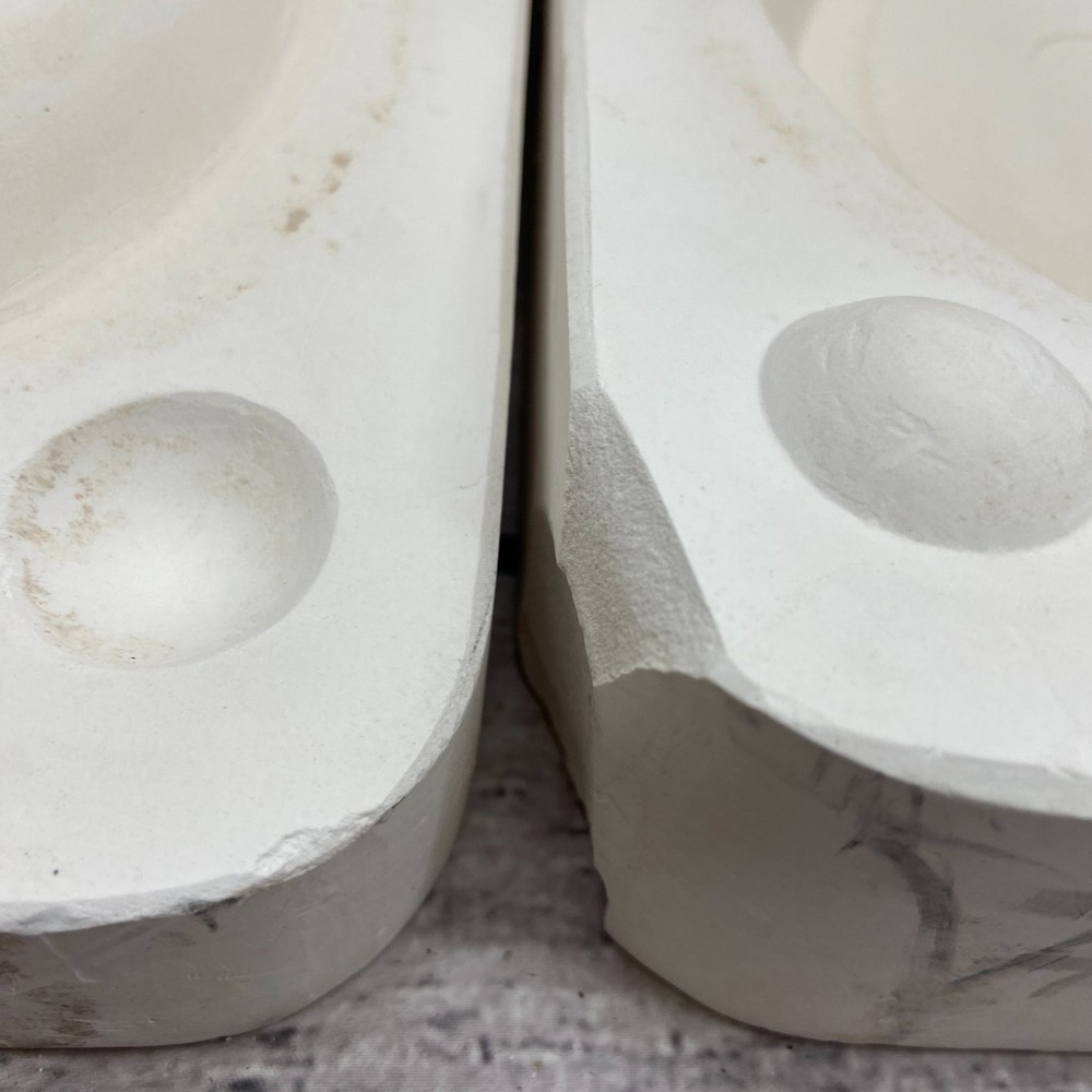 Bee Ceramic Casting Mold Fish Ashtray Figurines #8