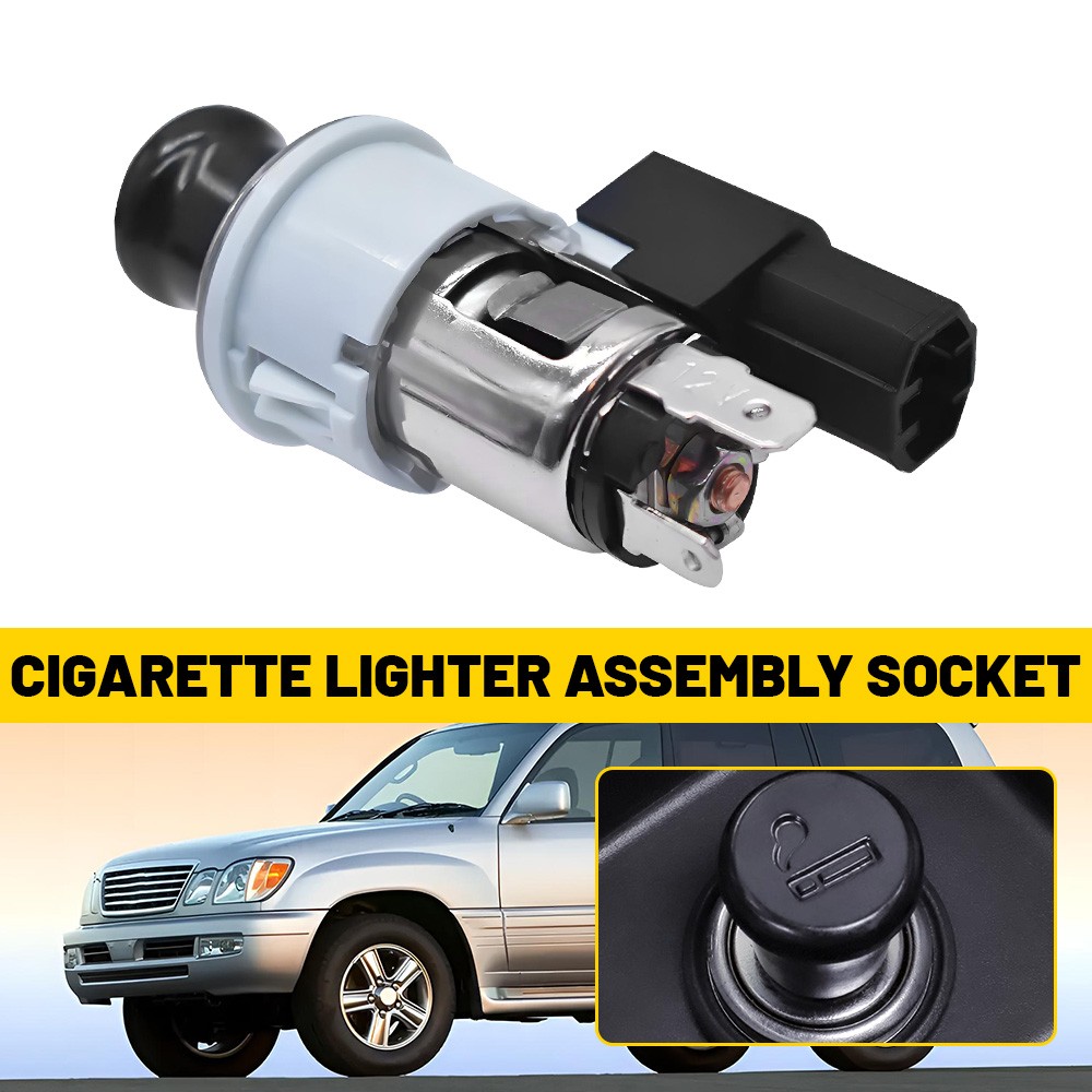 Cigarette Lighter Assembly Socket Element & Bezel For Toyota Corolla/Lexus