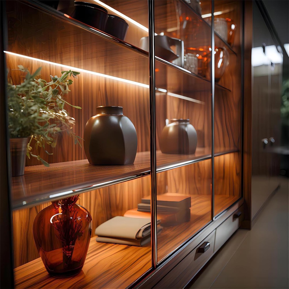 Energy Efficient 320 LED COB Strip Light - 3.28FT White USB Lighting Solution