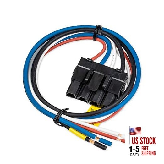 Universal pig-tail brake controller wiring harness