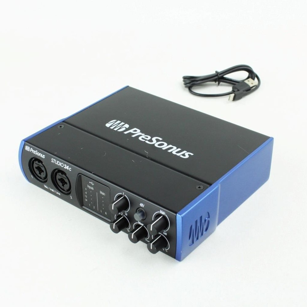 PreSonus Studio 24c - 192 kHz USB-C Audio Interface