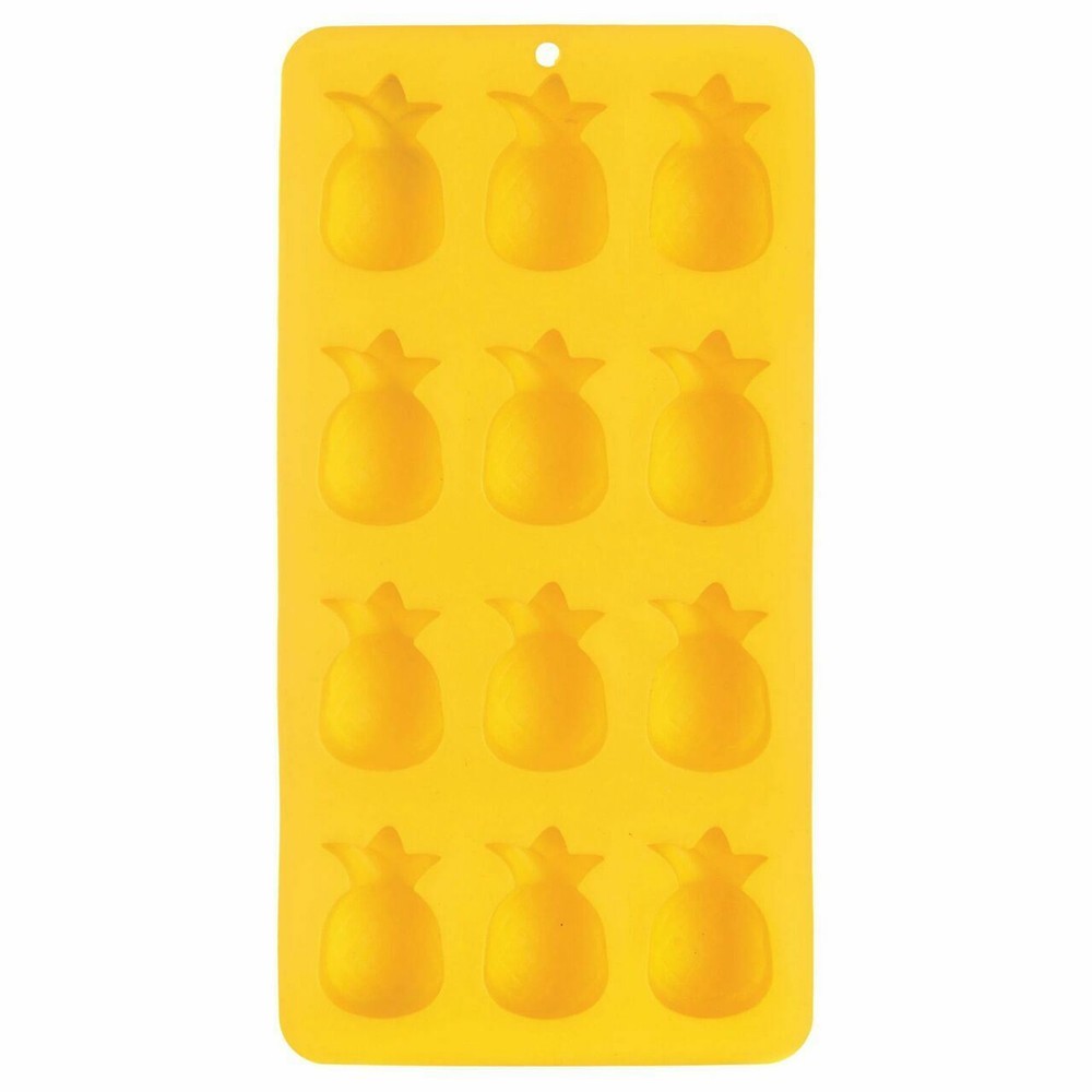 Pineapple Yellow Silicone Ice Tray Mold