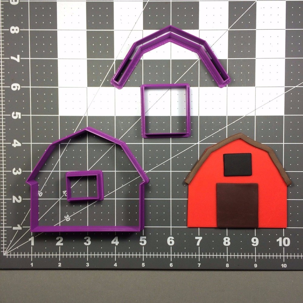 Barn 100 Cookie Cutter Set