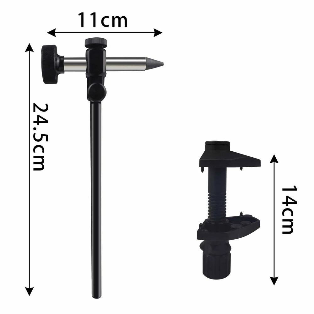 Aventik Fold Fly Tying Vise Rotary Adjustable Height All-angle Locking Quality