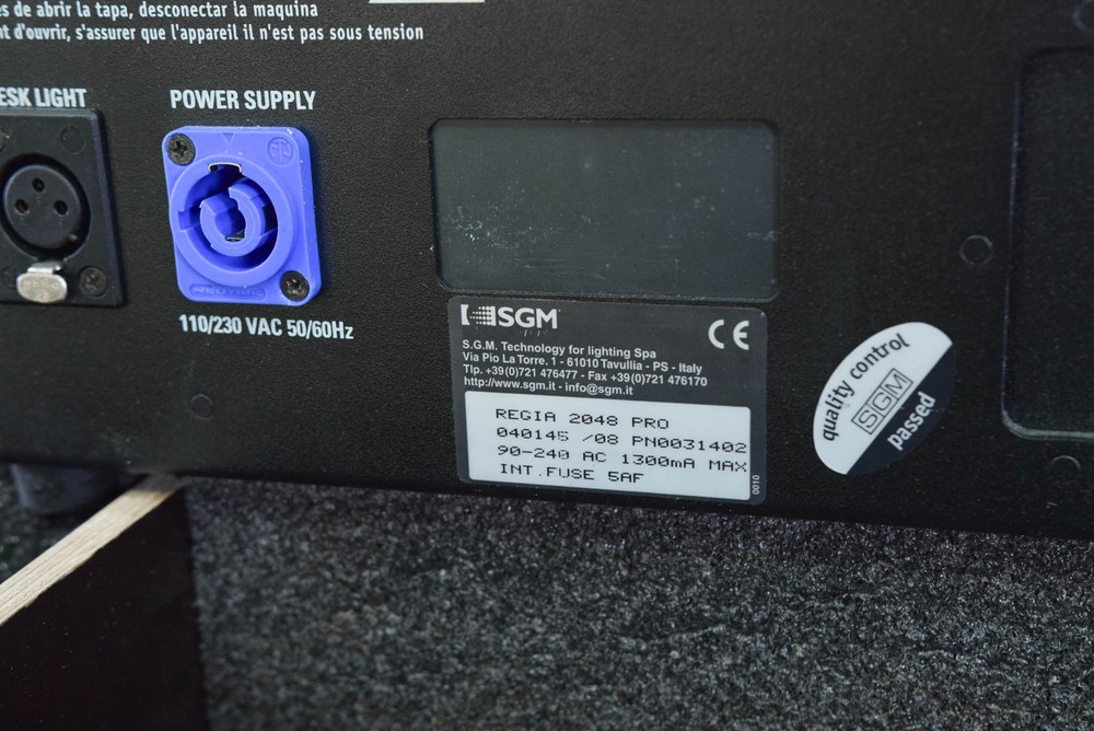 SGM REGIA 2048 Pro Lighting Console