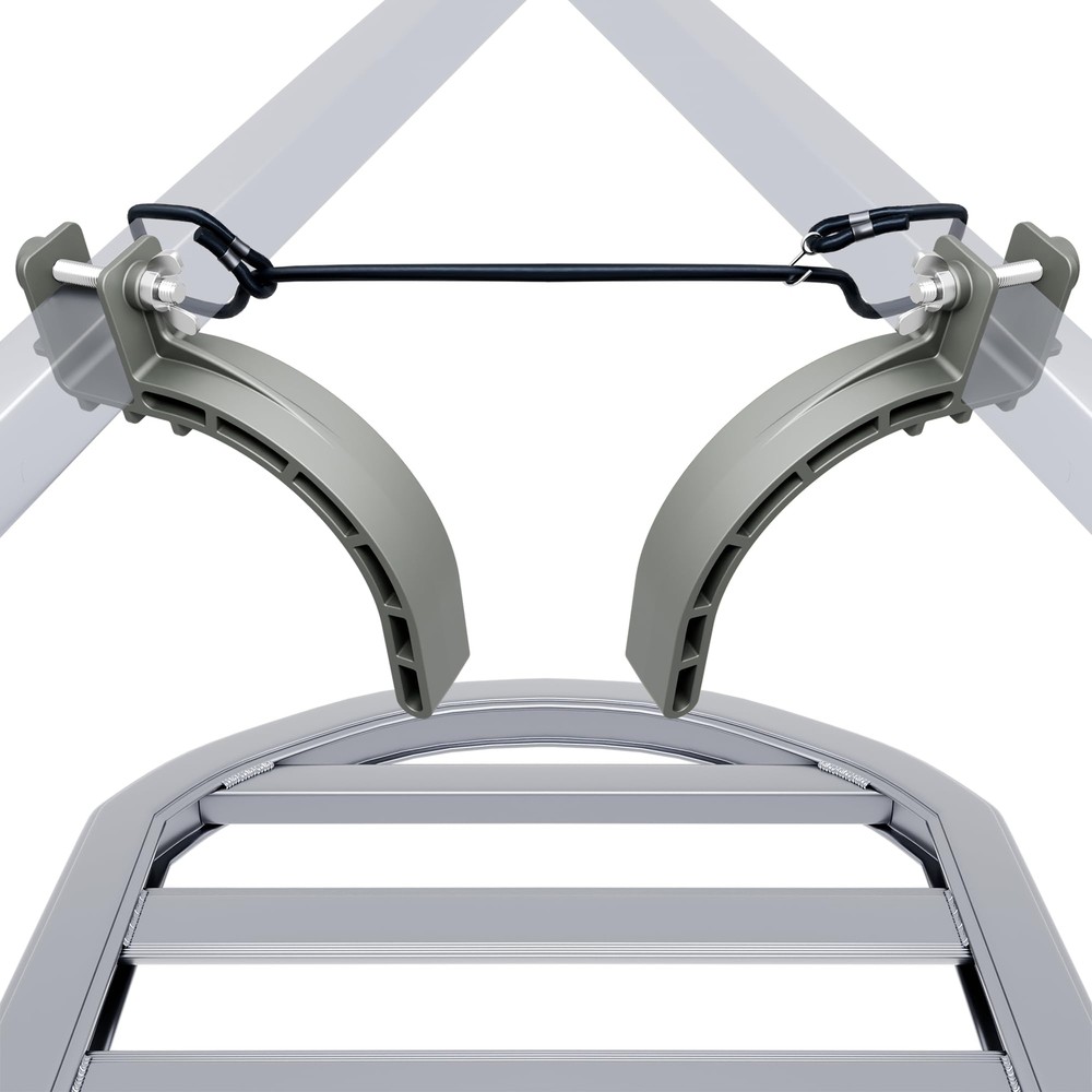 Aowalen 2 Piece Tree Stand Climb Stirrups Sturdy Climbing Tree Stand Accessor...
