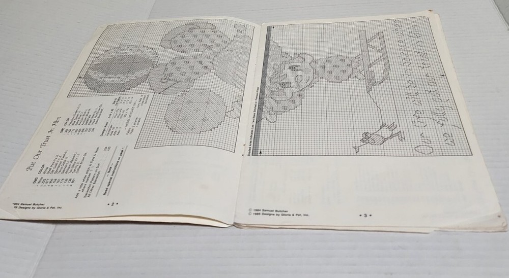 Precious Moments needle point pattern