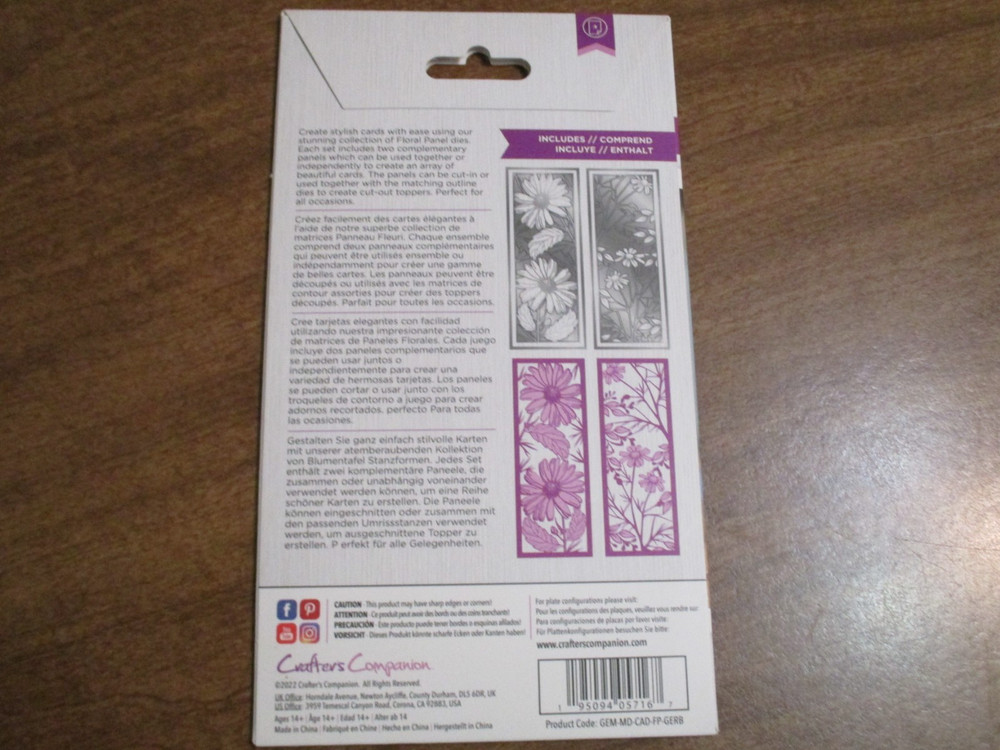 GEMINI CREATE A CARD PAPERCRAFT DIE GERBERA