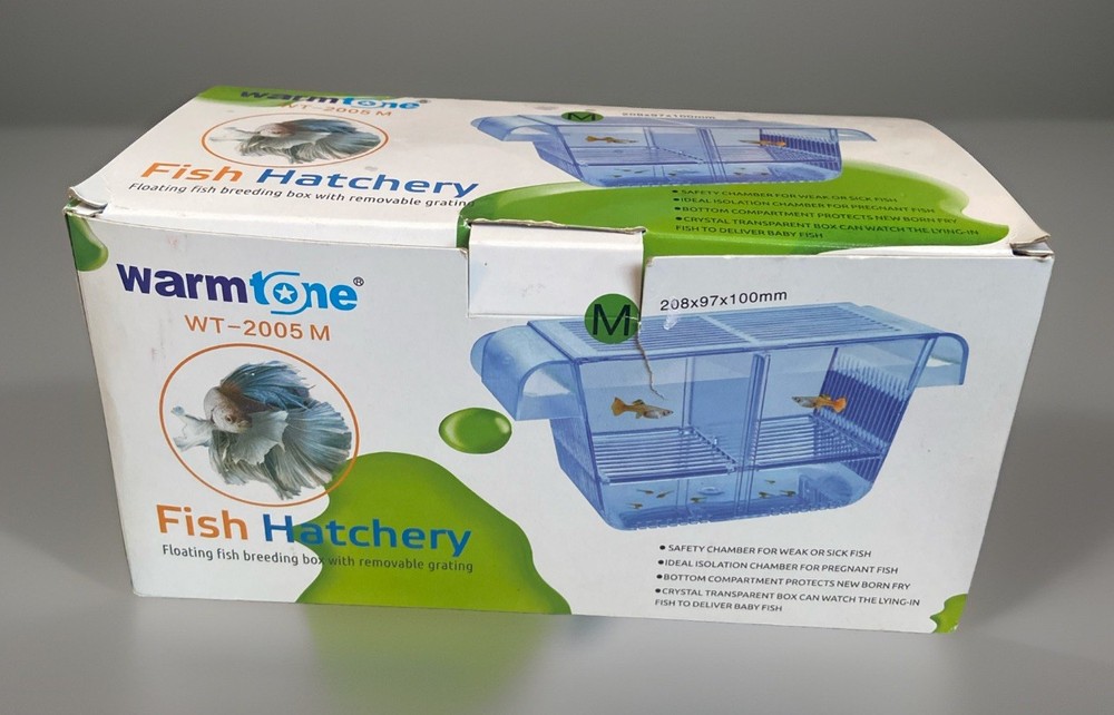NEW Warmtone Fish Hatchery (WT-2005) Medium Size Boxed