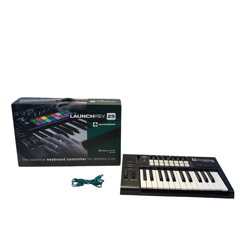 Novation Launchkey 25 MK2 USB MIDI Keyboard Controller AMS-LAUNCHKEY-25-MK2