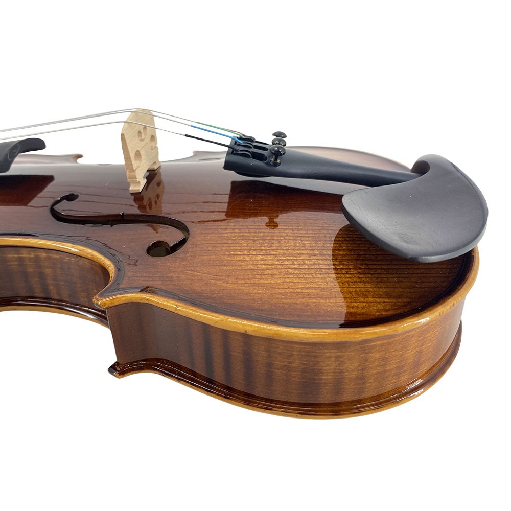 4/4 Violin Full Set Flame Maple for Beginners,Students,Handcrafted Solid Wood