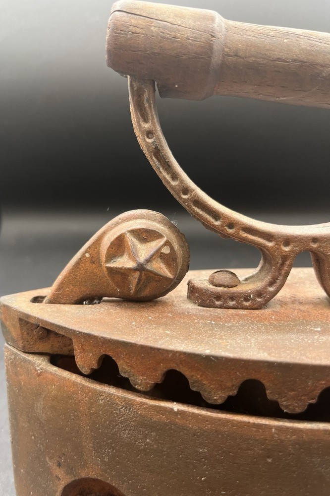 Antique Coal 19th Century Iron