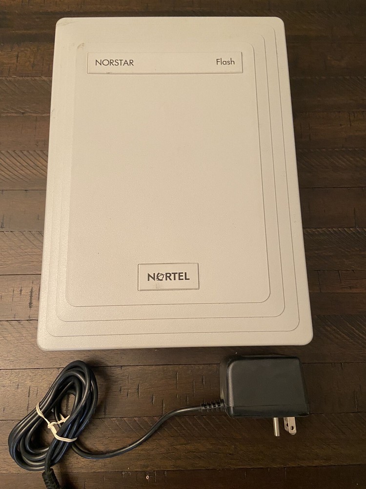 NORTEL STARTALK FLASH 2 PORT VOICEMAIL WITH 2.0 Software & POWER SUPPLY Tested