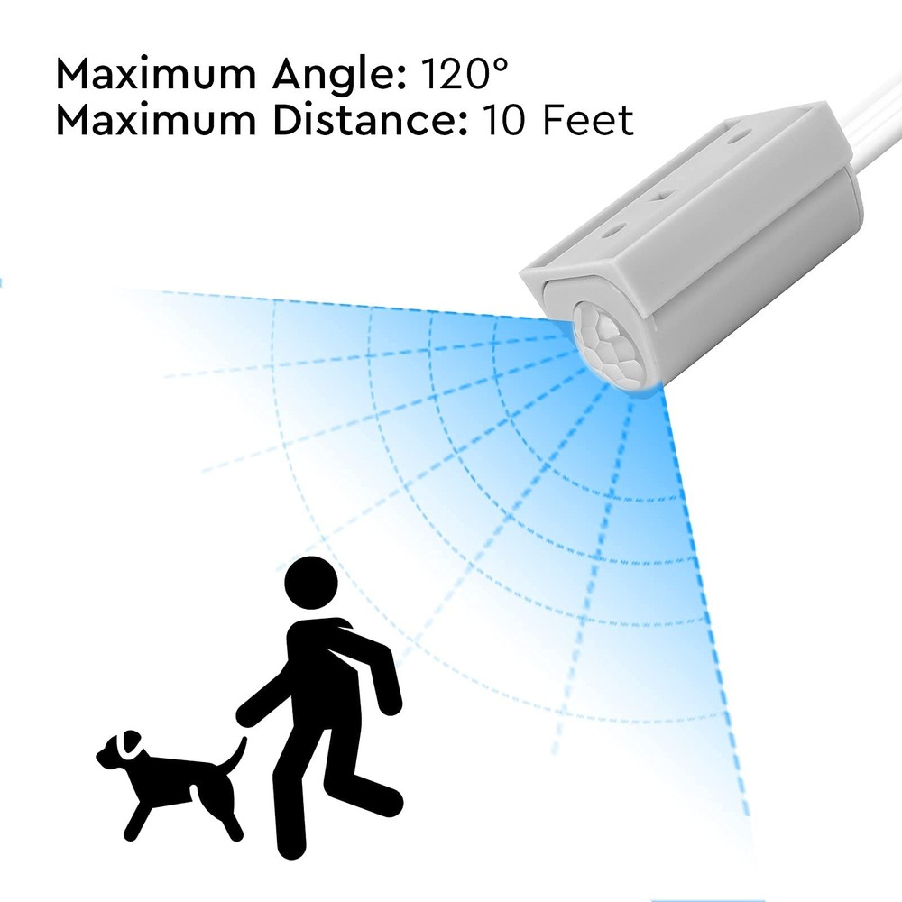 PIR Motion Activated Switch Grey with Light Function Optional. DC6~24V 3A.DC ...