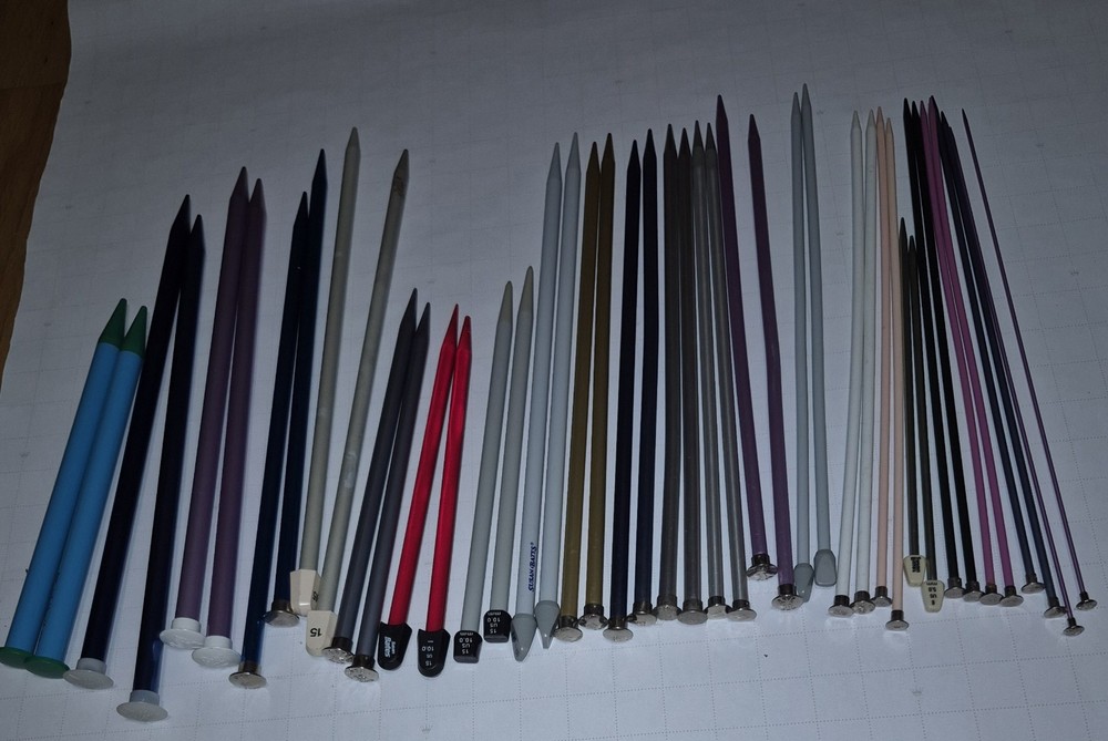 Knitting Needles Mixed Lot 22 Sets
