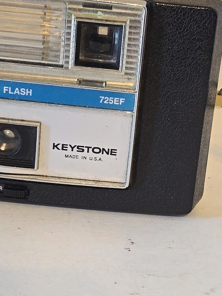 Keystone 725EF Electronic Flash Camera 126 Film Untested