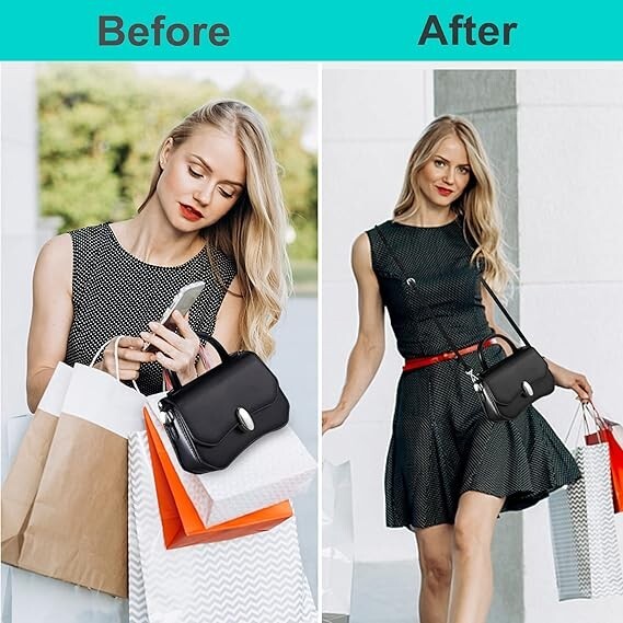 Leather Purse Strap Replacement Crossbody Adjustable Long Thin Handmade Shoulder