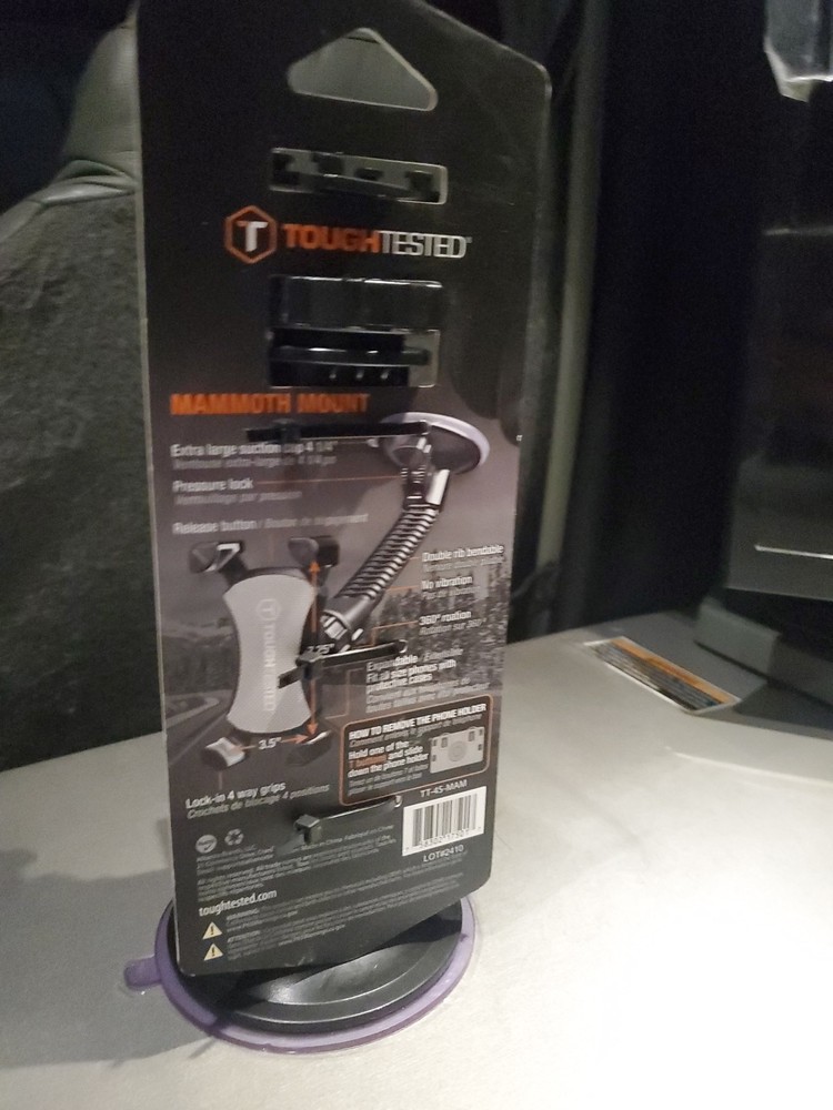 Toughtested, Mammoth Mount w/ Claw Grip, TT-4S-MAM