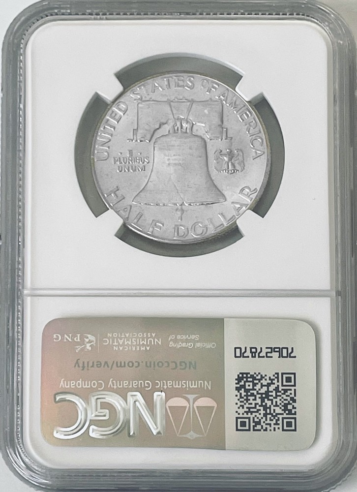 1960-D Franklin Half Dollar NGC MS 64
