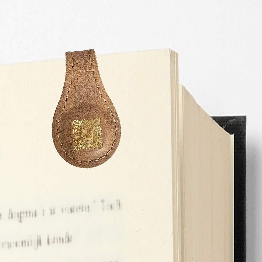 Jane Austen Magnetic Leather Bookmark