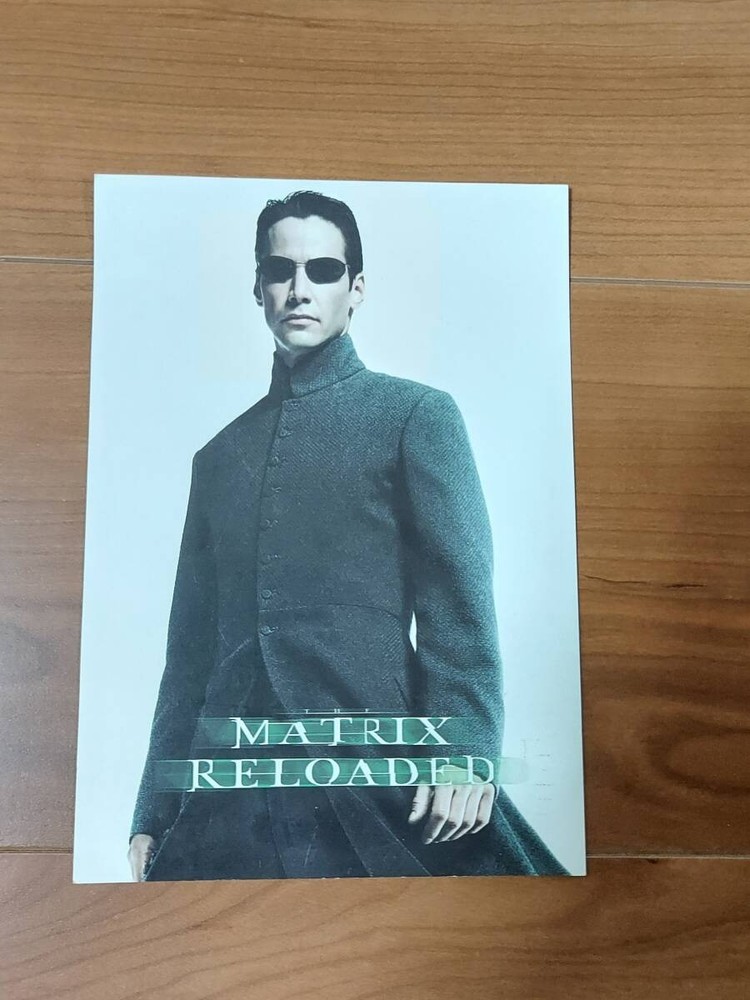matrix reloaded postcard