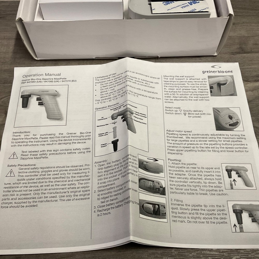 Greiner Bio-One Sapphire MaxiPette Pipette