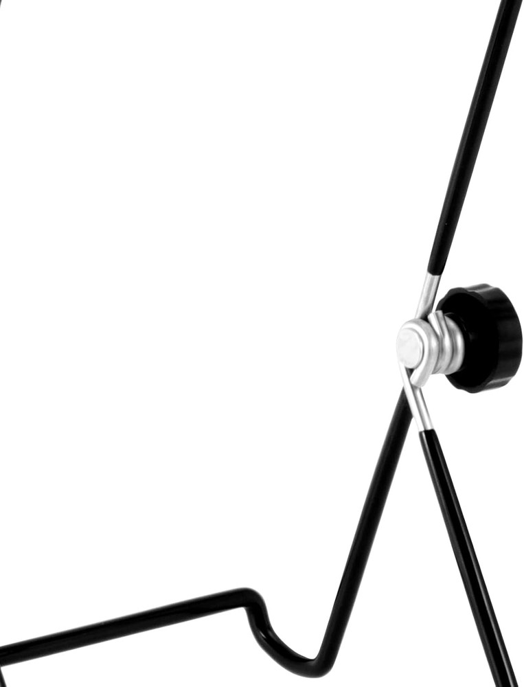 14 Pack Adjustable Wire Display Easels, Foldable Picture Frame Stand, Black Iron