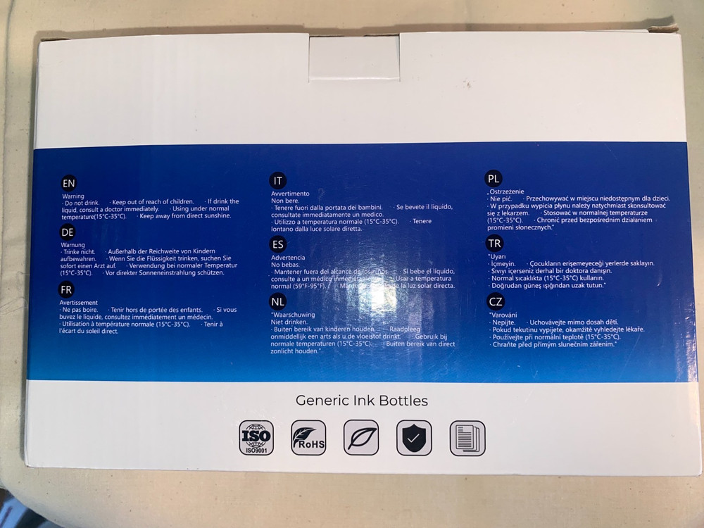Epson 502 Compatible INK BOTTLE COMBO Kit NEW